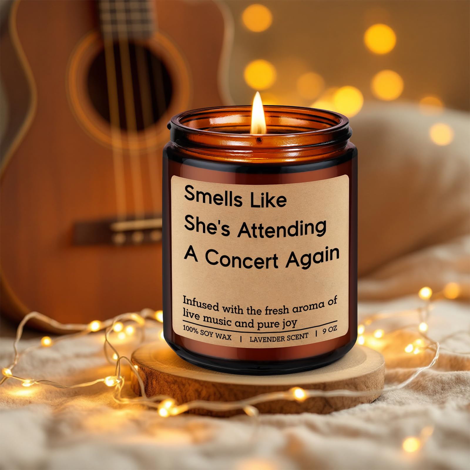 Colored box packaging for Miracu Candle Concert Goer