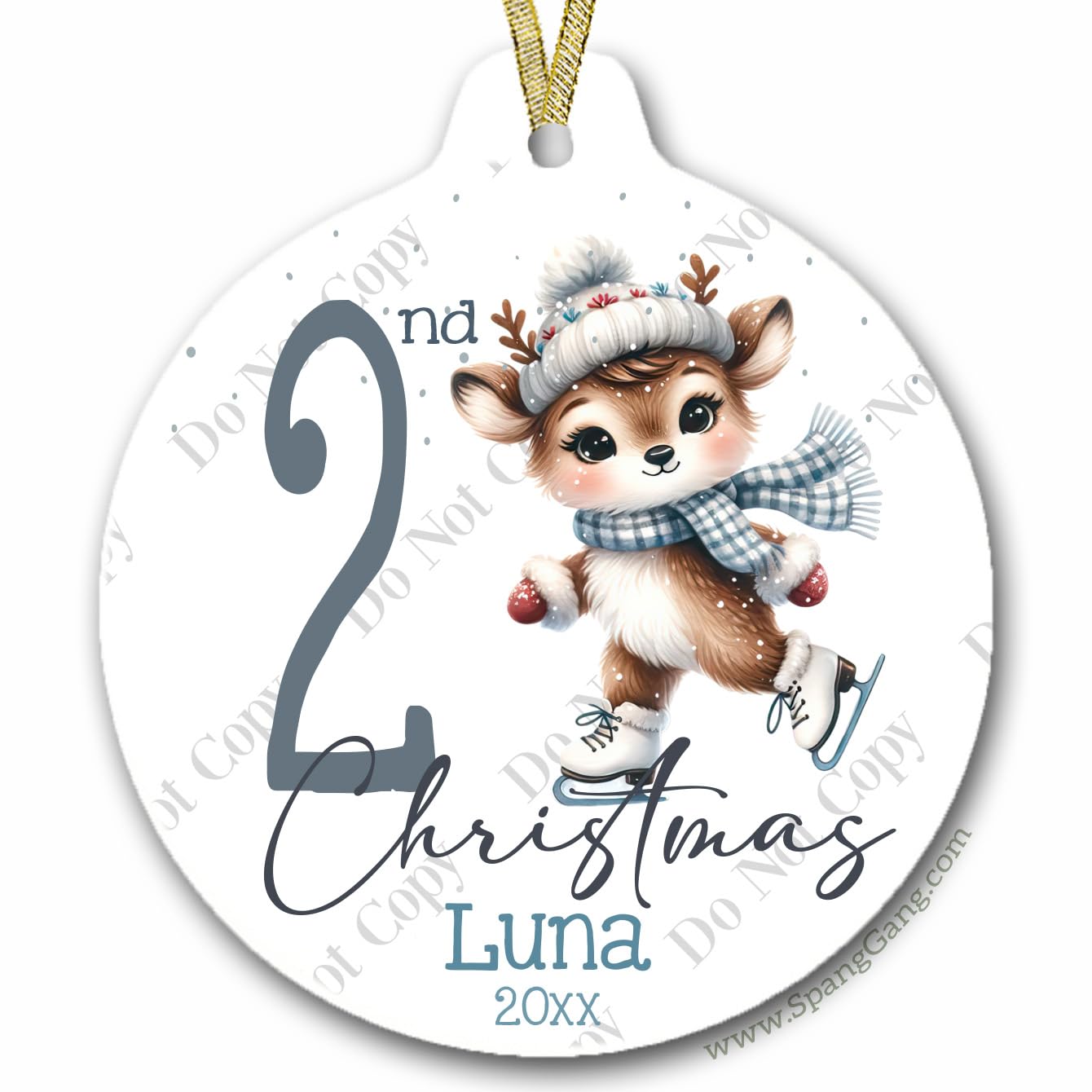 Small business made keepsake ornament