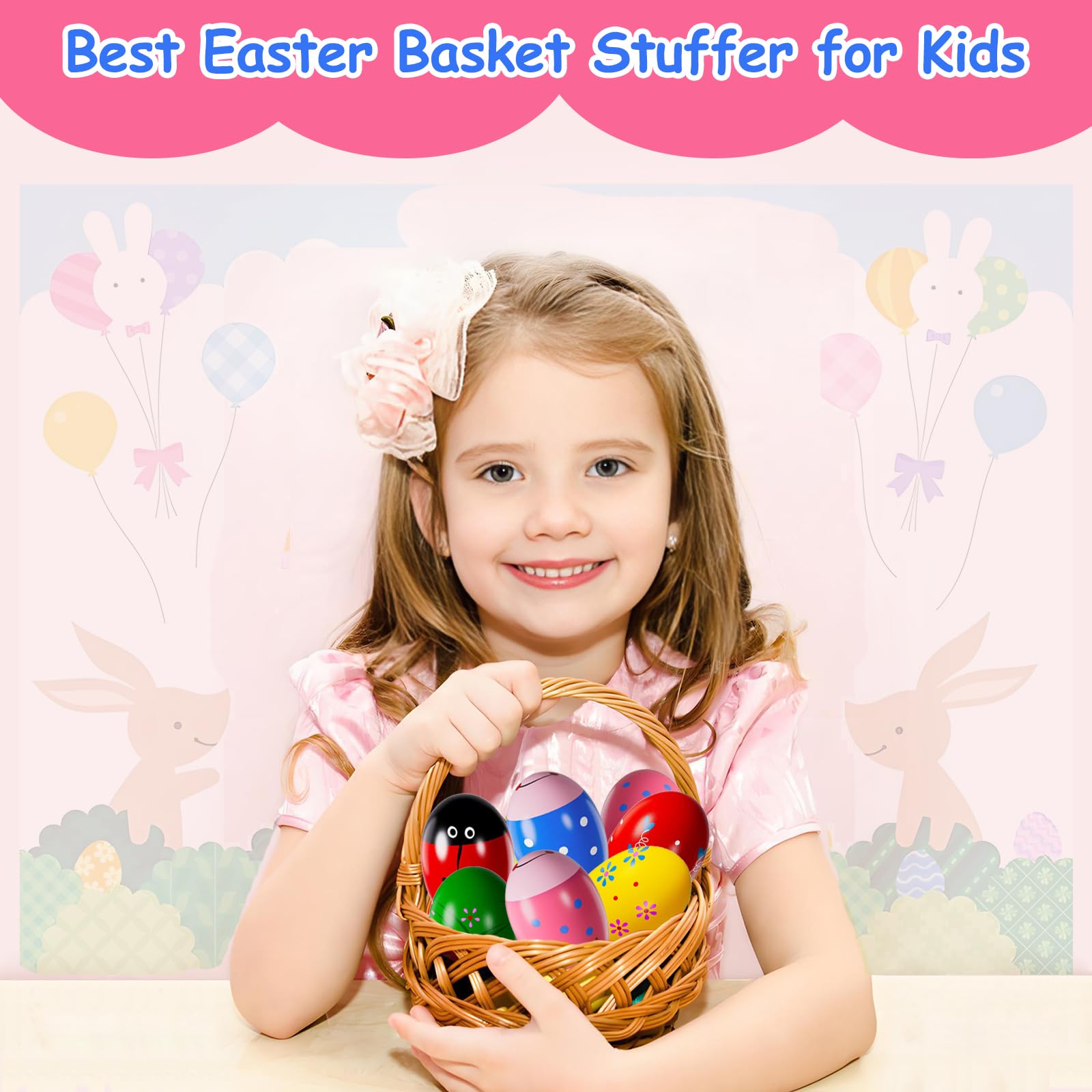 festive easter decoration and learning toy