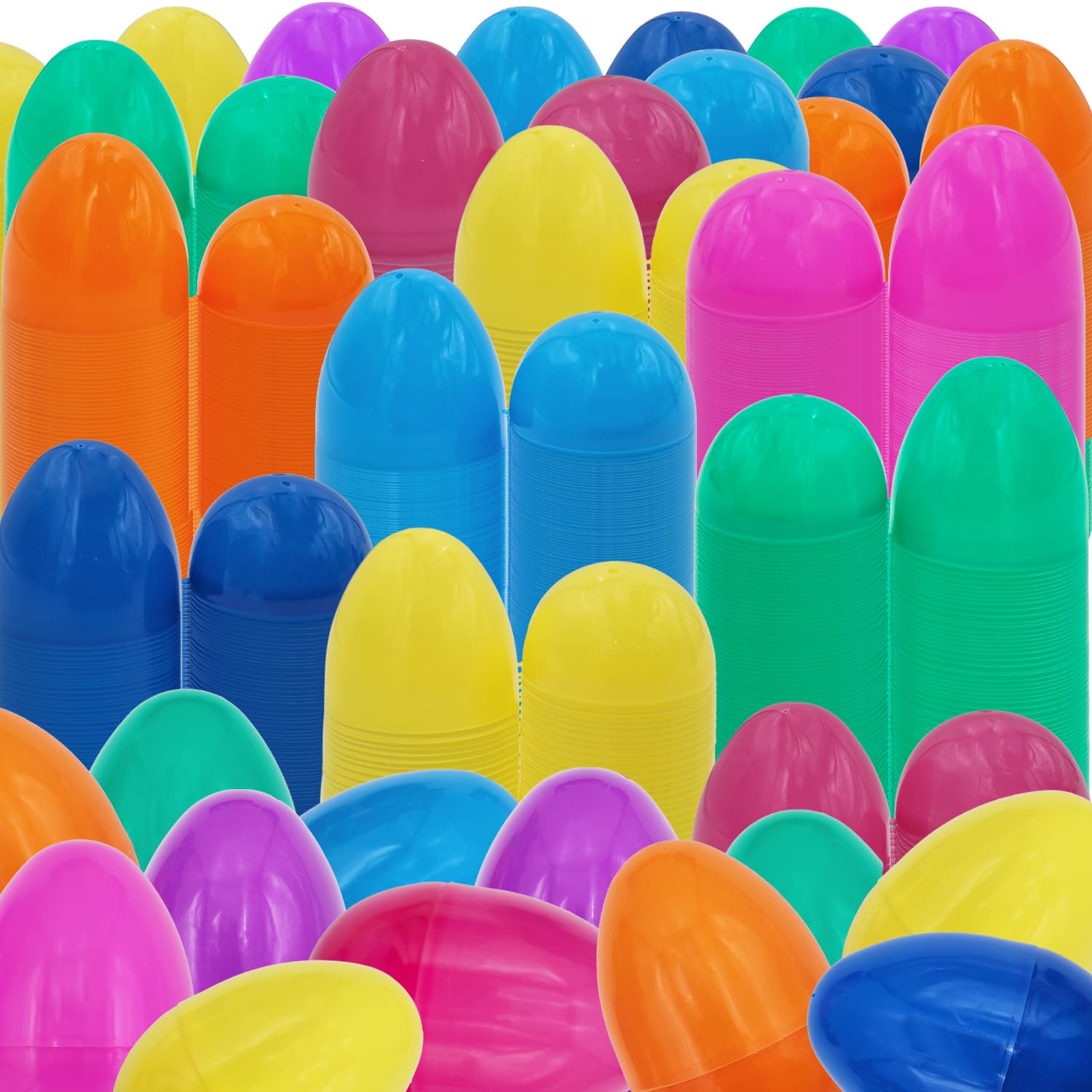 Colorful Easter eggs for prizes and gifts
