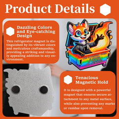 Colorful fridge magnets suitable for whiteboard kitchen and office