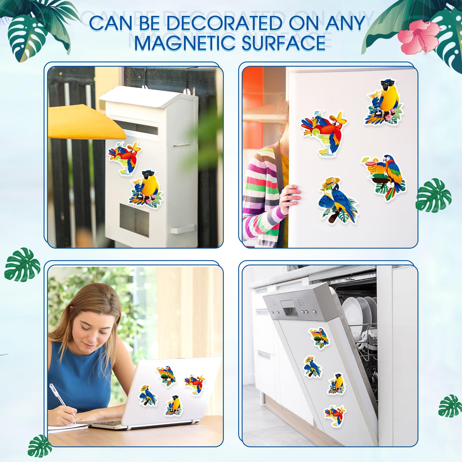 Parrot magnets for car and cruise door Capoda