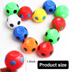 Colorful randomized colors fidget soccer balls for classroom prizes