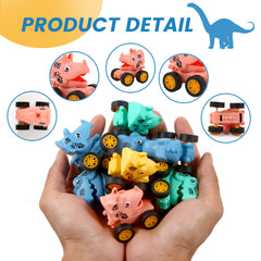 Compact mini dinosaur toy size 1.8 x 1.3 x 1.4 inches
