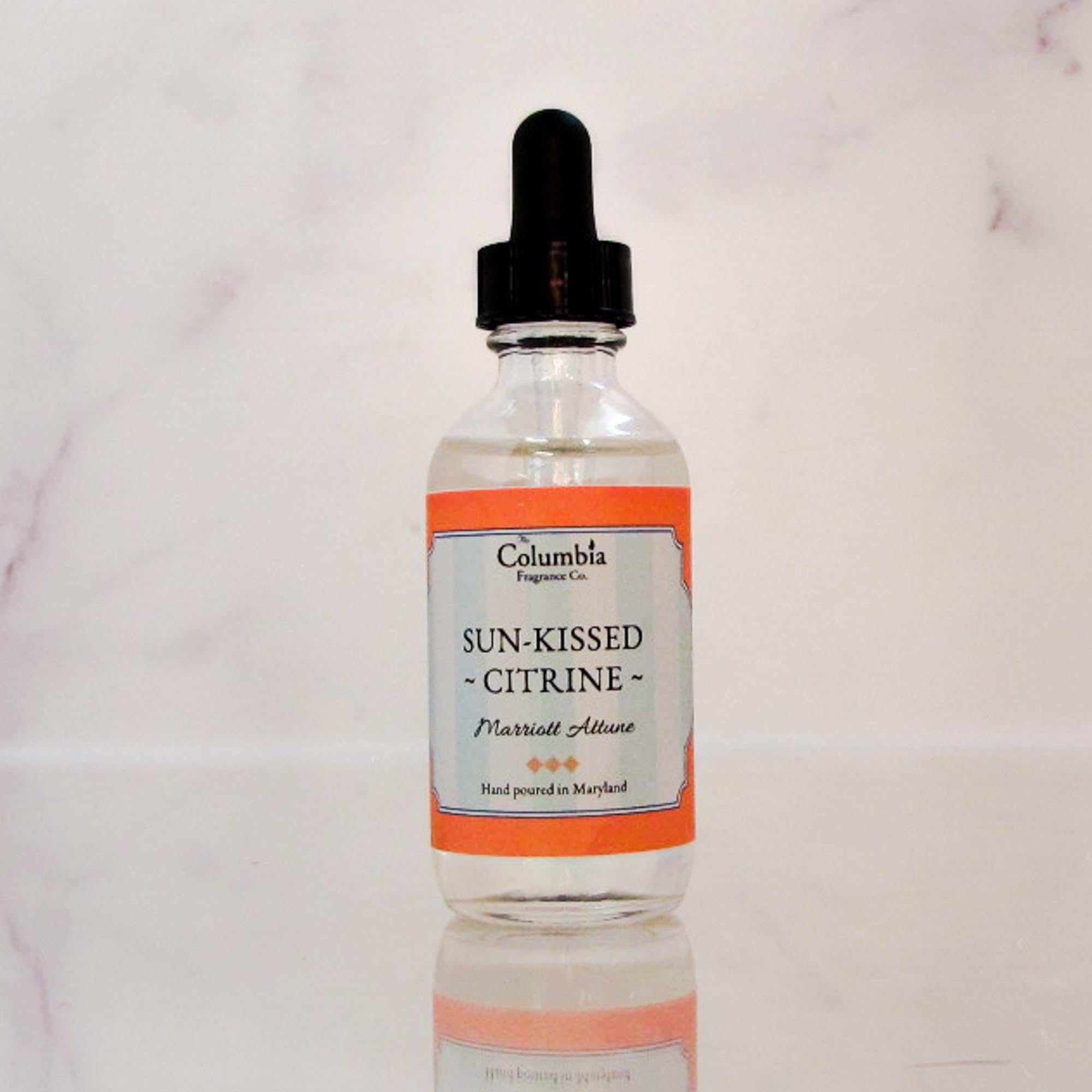 Columbia Brightwater Citrus diffuser oil compatible with ultrasonic and reed diffusers