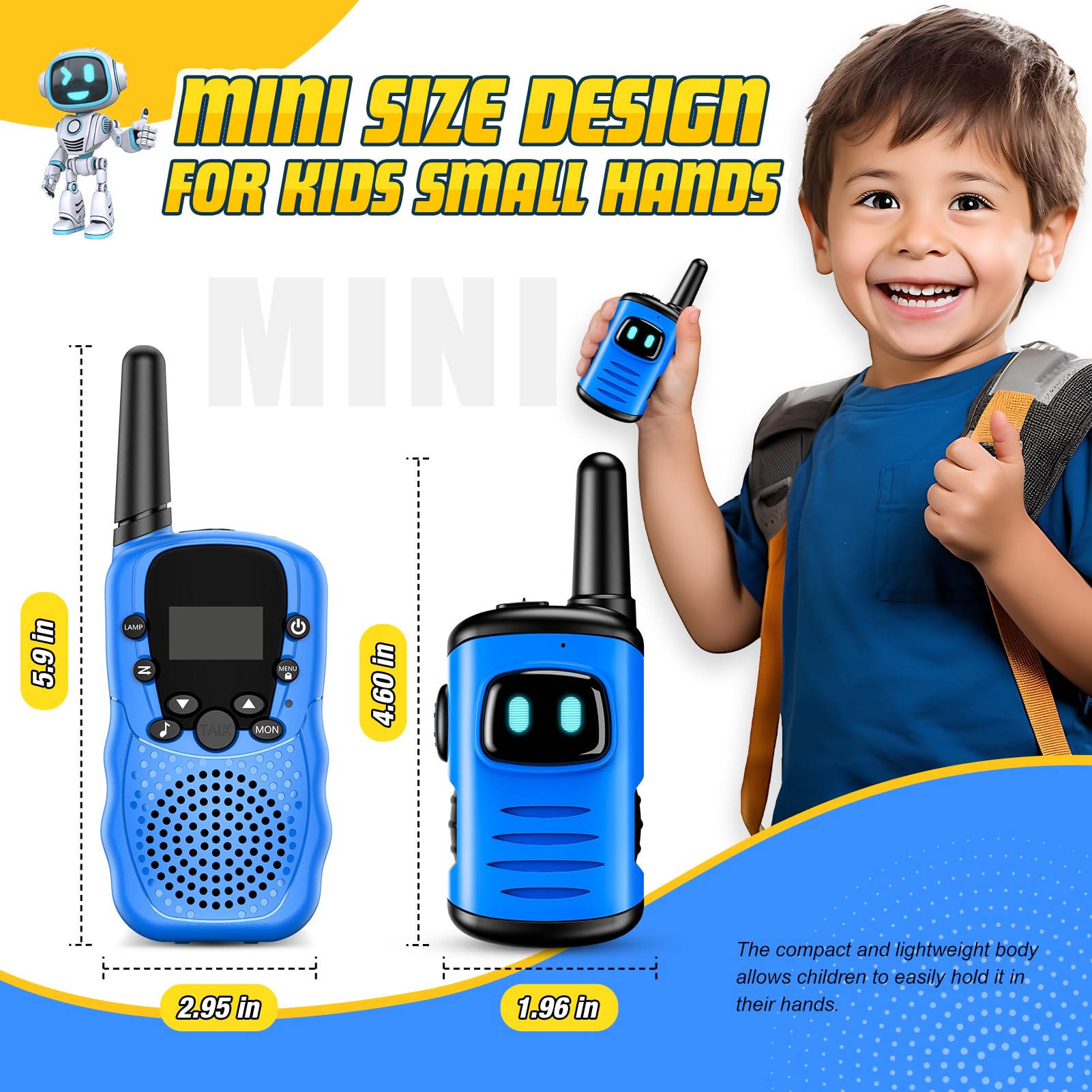 comedyfun walkies talkies 2 pack packaging