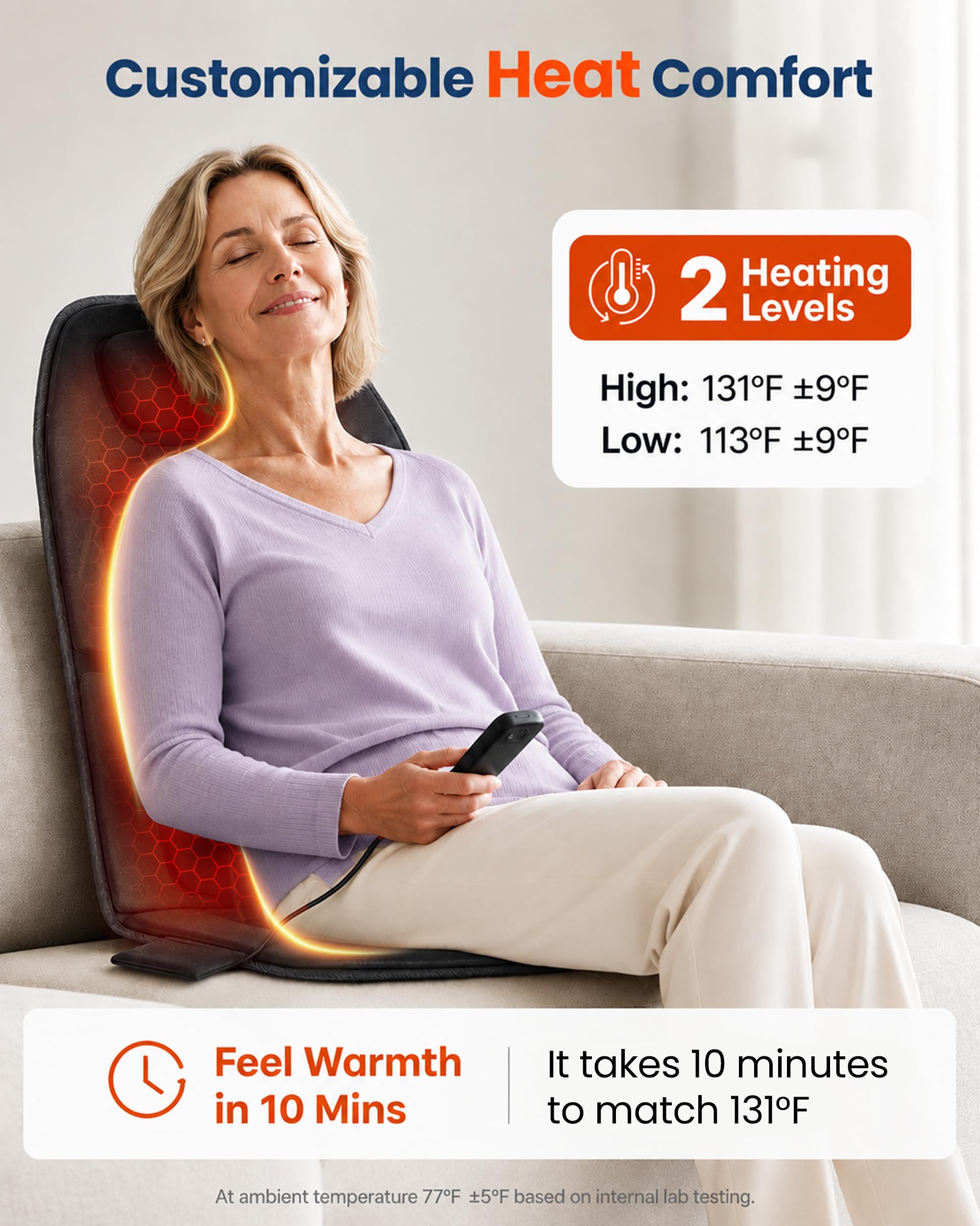 Graphene heating technology for even warmth