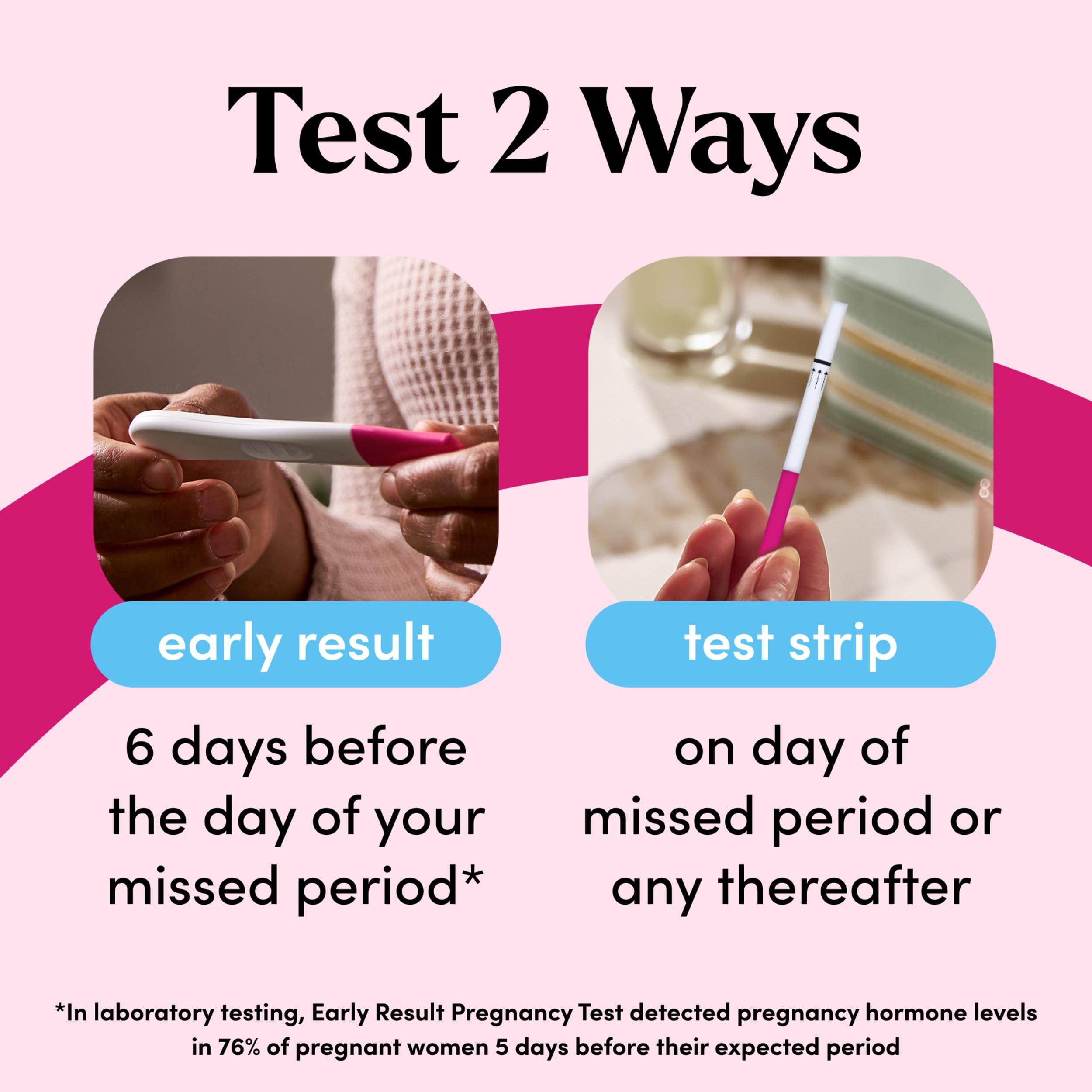 FIRST RESPONSE Pregnancy Test Strips individually wrapped