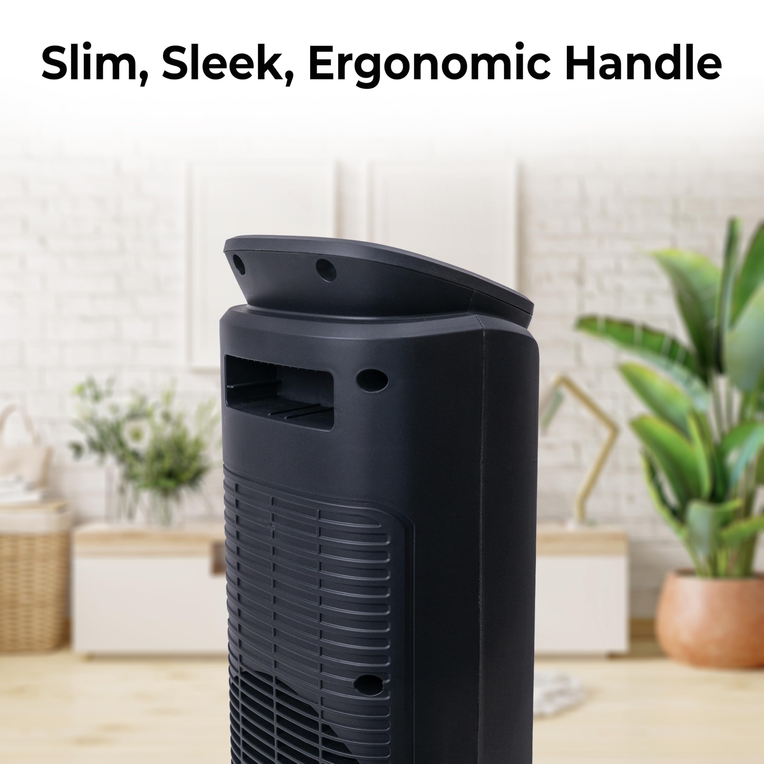 Comfort Zone 30-Inch Oscillating Tower Space Heater safety features