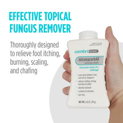 Miconazole 2% antifungal powder 2.5 oz for athlete's foot