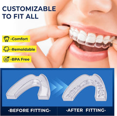 Soft long lasting mouth guard material for comfort
