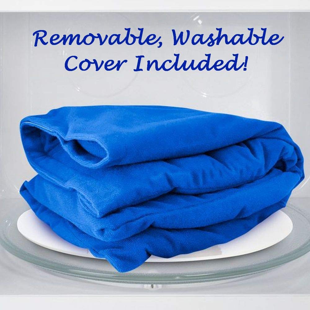 Large flexible pad suitable for back and shoulders