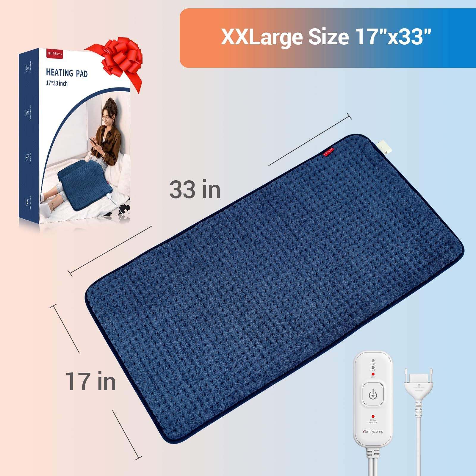 FSA eligible Comfytemp heating pad ideal gift option