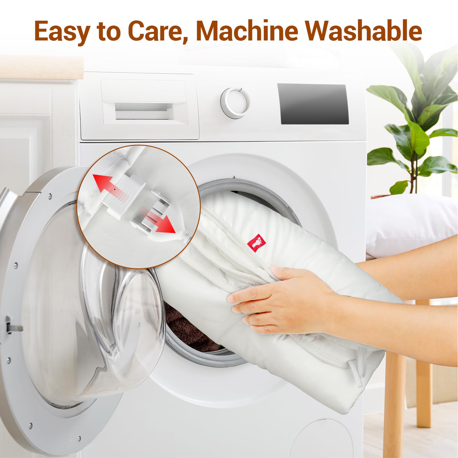 Comfytemp bed warmer twin with non-slip design
