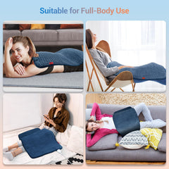 Back area warmth provided by Comfytemp heating pad