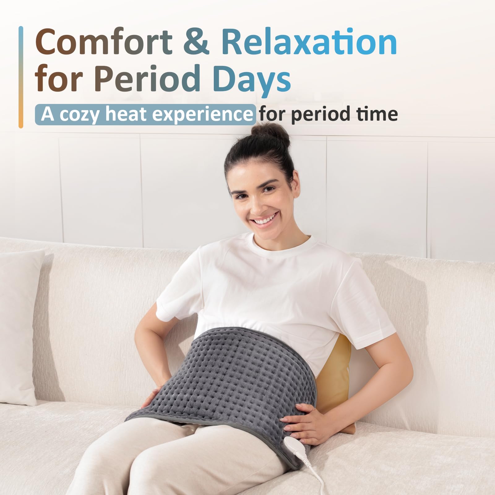Comfytemp heating pad back 12x24 size image