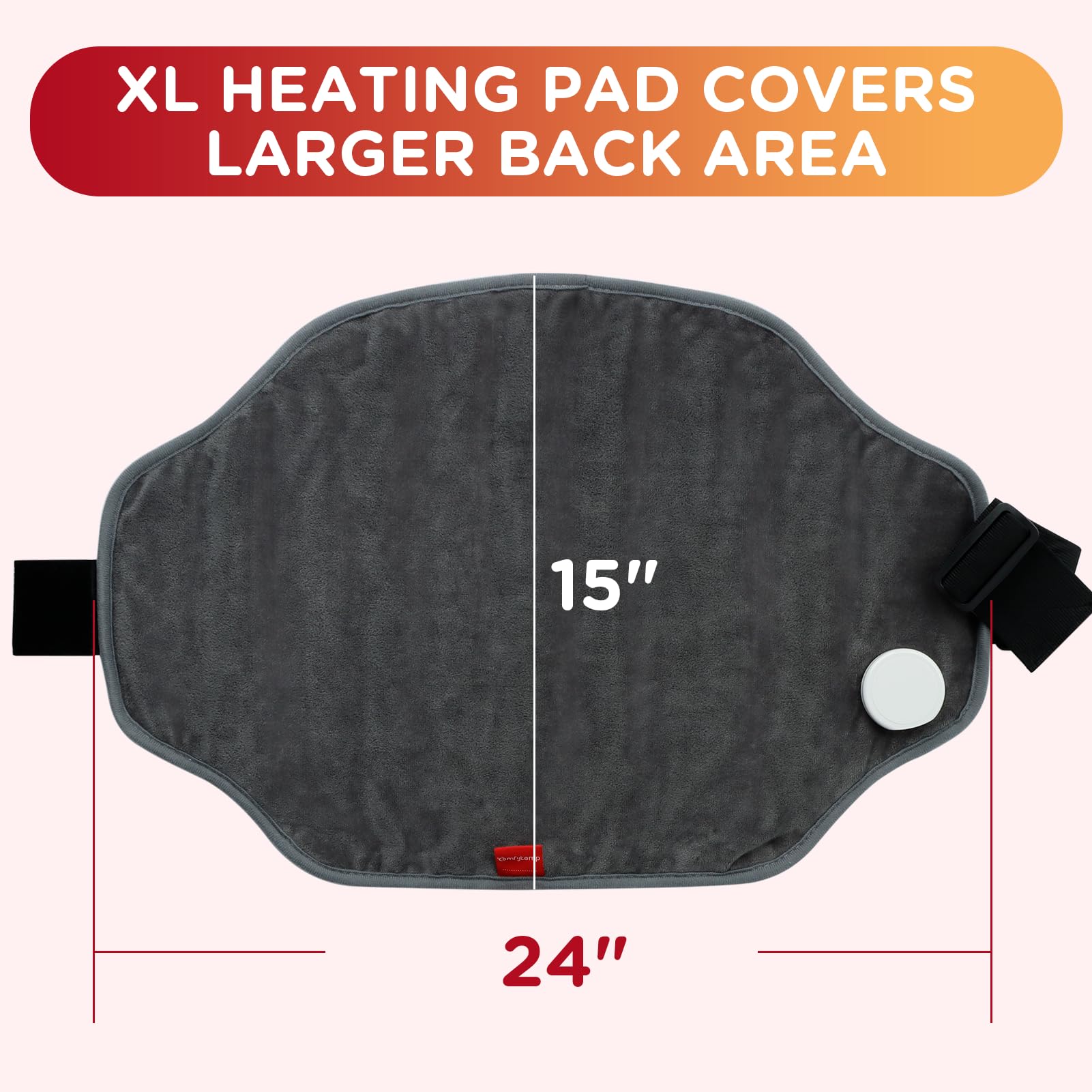 FSA HSA approved heating pad packaging