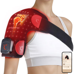 Comfytemp red light therapy shoulder wrap with 94 LEDs