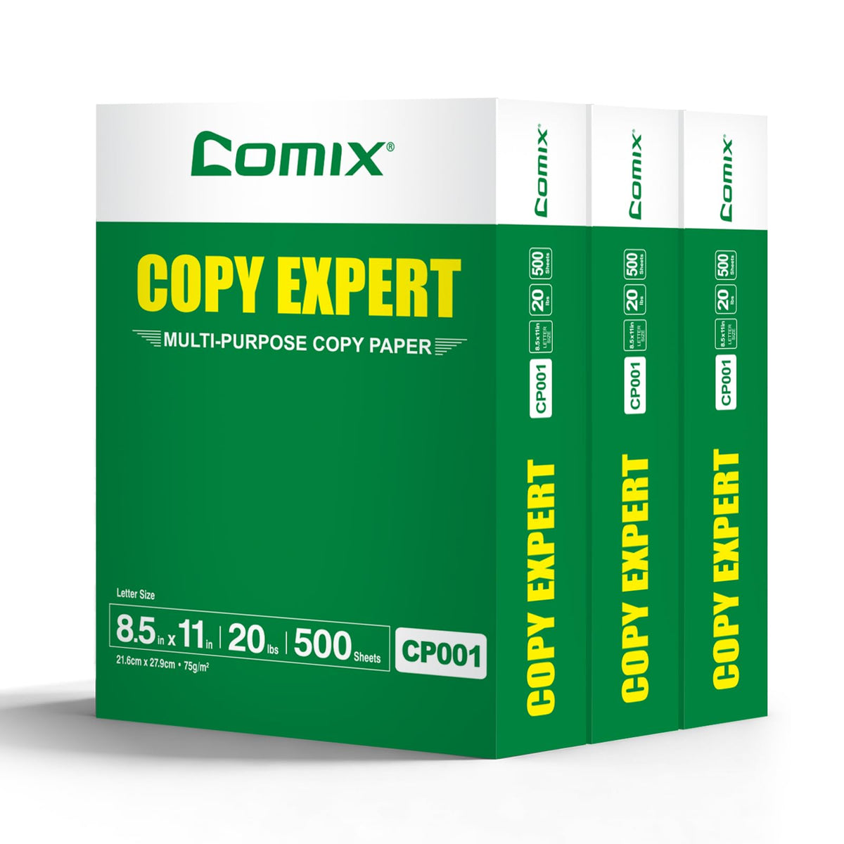 Comix Printer Paper 8.5x11 inch 20 lb 92 brightness sheets