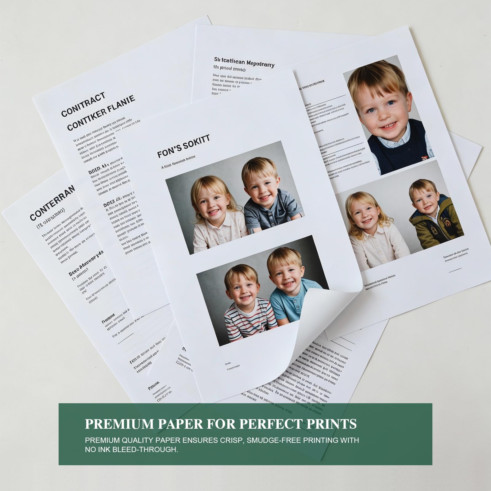 Multipurpose letter size paper 8.5x11 inch copy paper