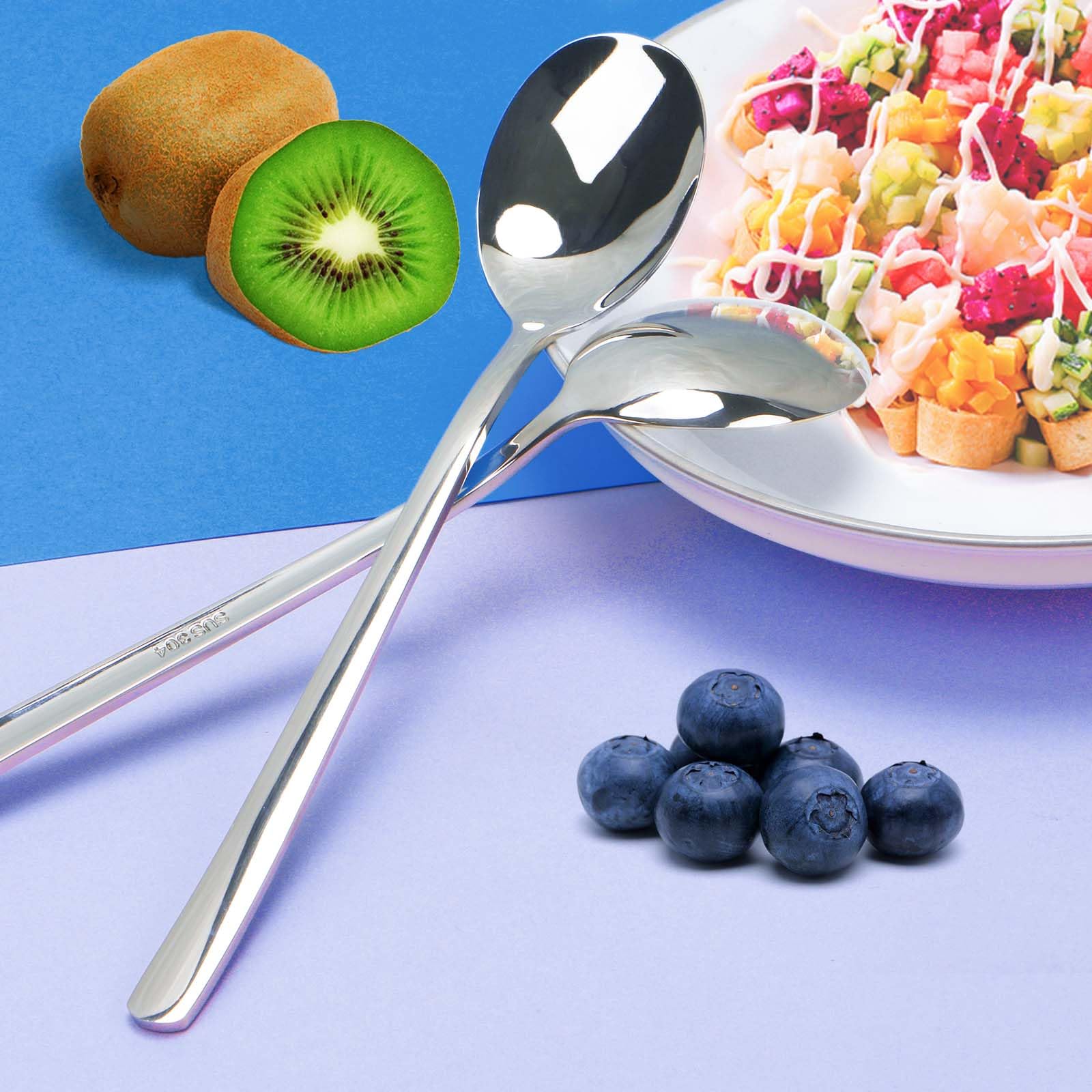 Commercial grade stainless steel utensils
