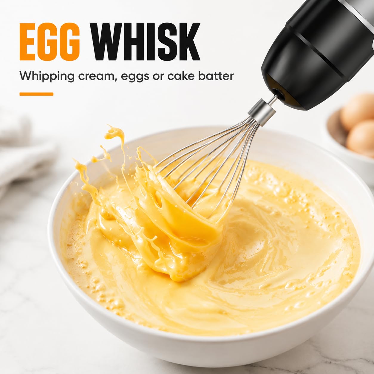 Compact stick blender with removable parts for easy cleaning