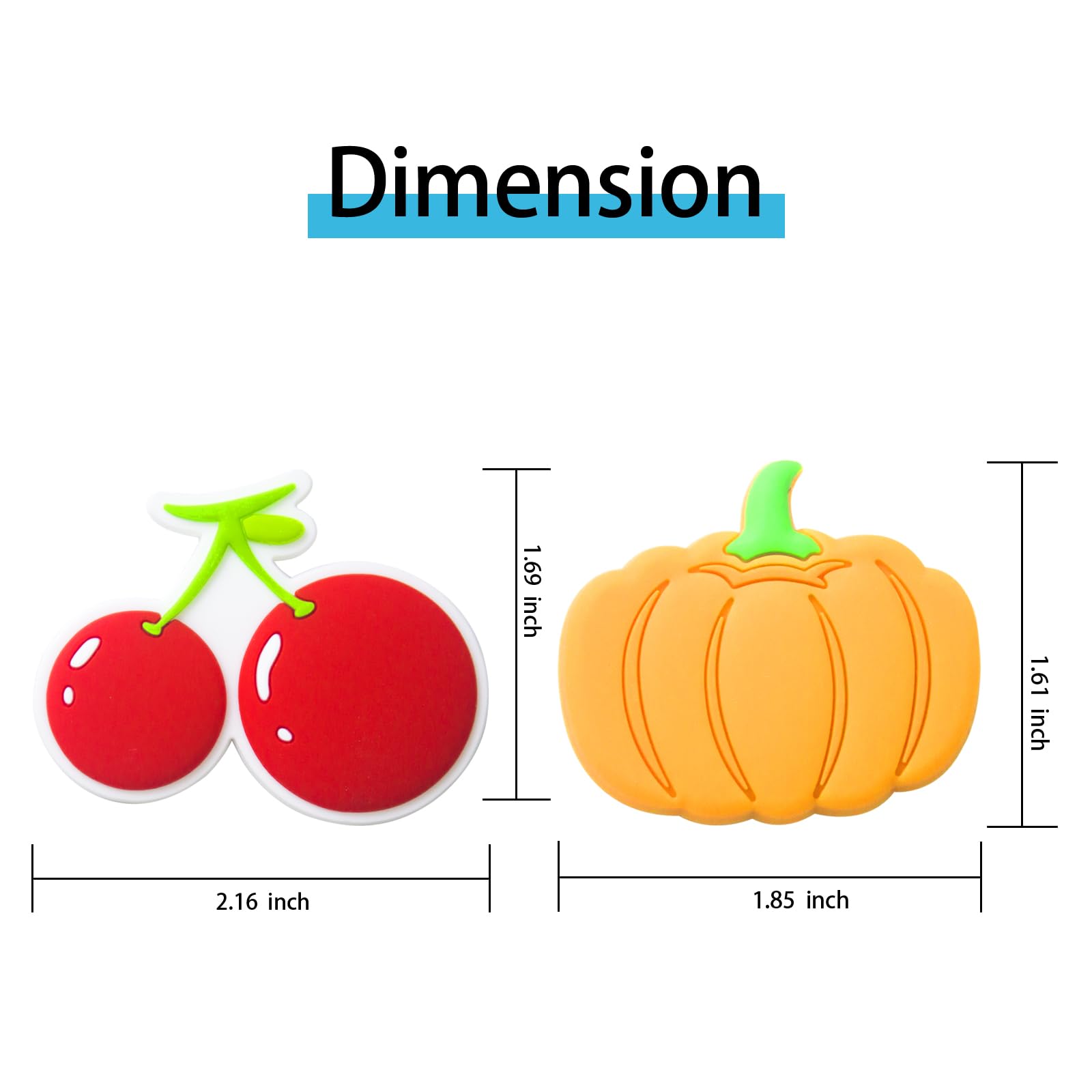 Magnets suitable for multiple magnetic surfaces including kitchen and office