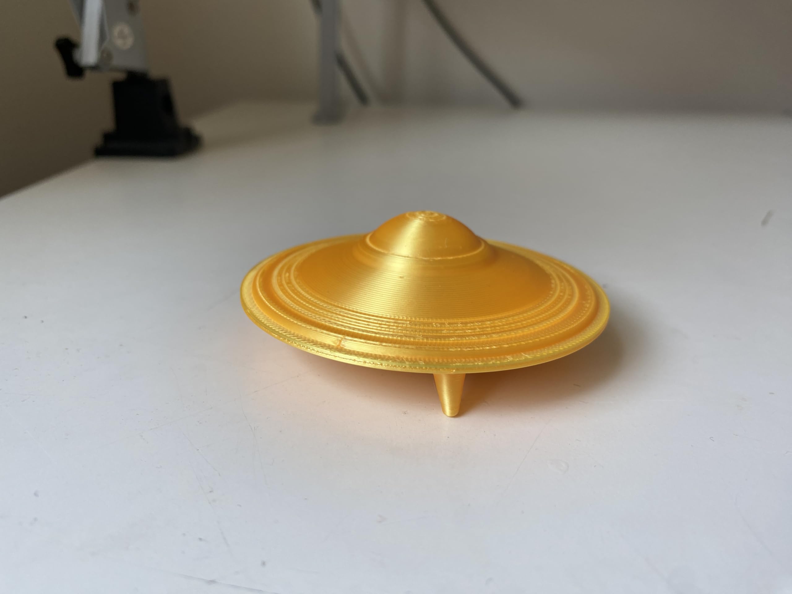 UFO flying saucer figurine for collection