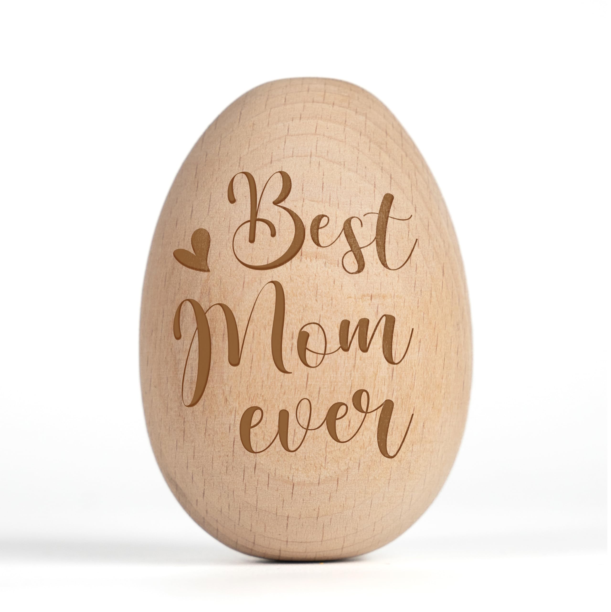 Mothers Day gift wooden egg decorative keepsake
