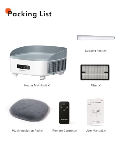 cool-touch exterior with safe heating