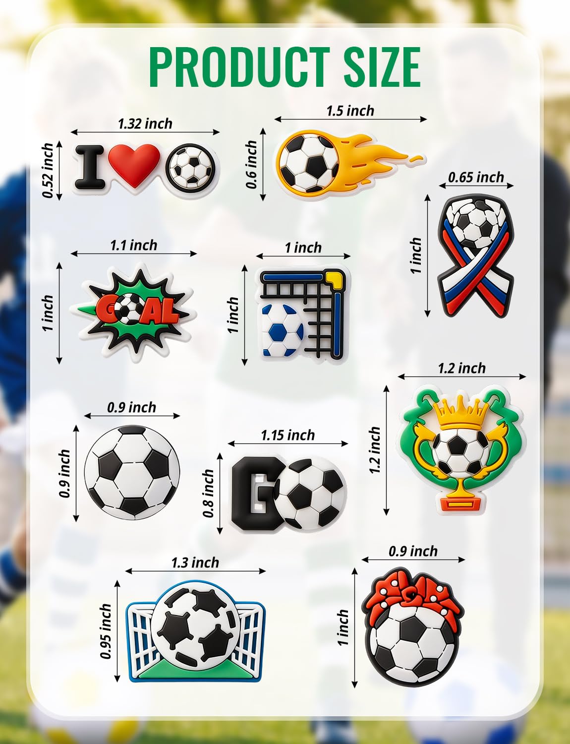 soccer keychains party favors and gifts