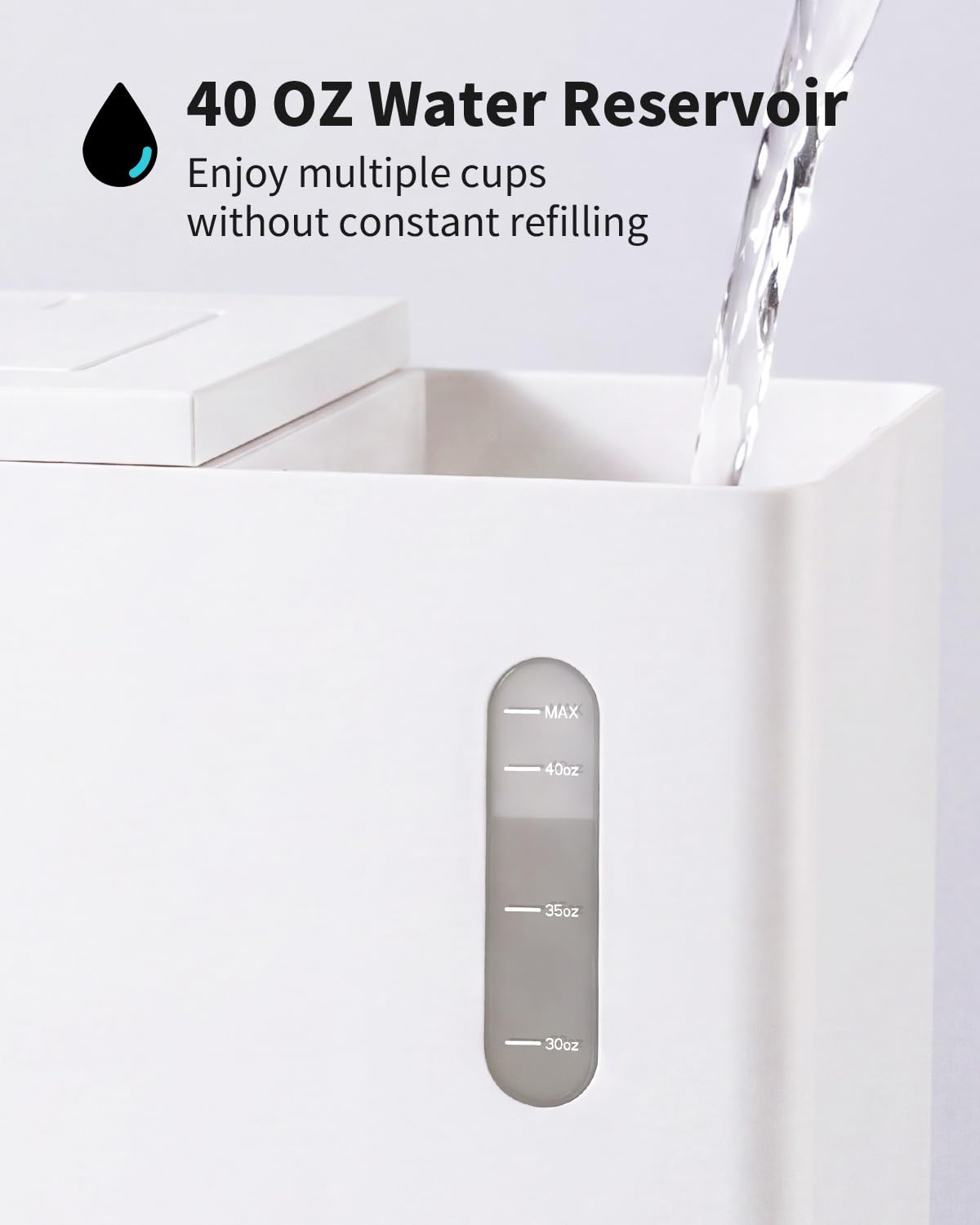 auto shut-off and descaling reminder features