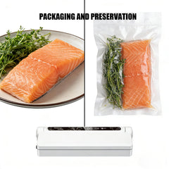 LED countdown timer on compact vacuum sealer