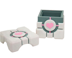 Companion Cube Storage Box as cosplay prop