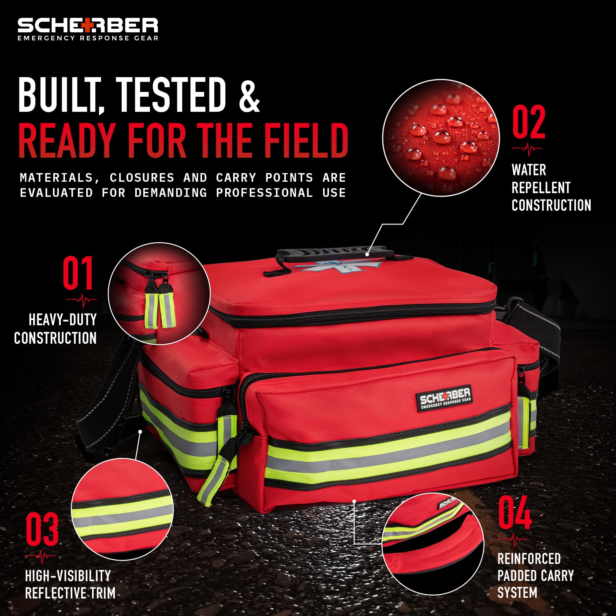 Complete EMS starter pack with 200+ supplies