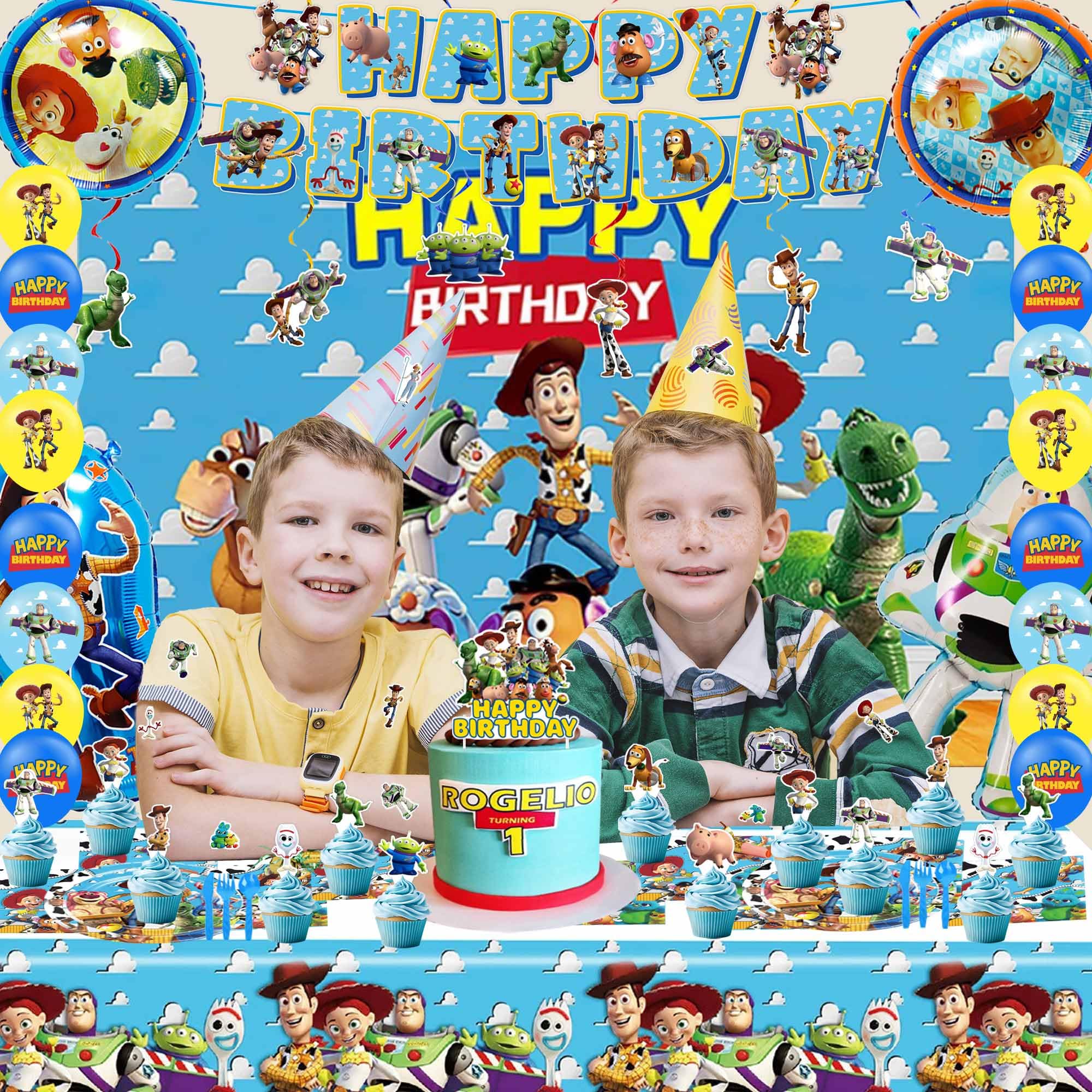 Complete party decor kit contents image
