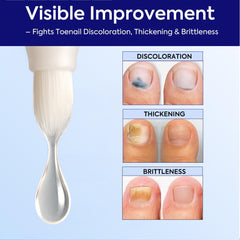 Close up of precision application brush included in kit