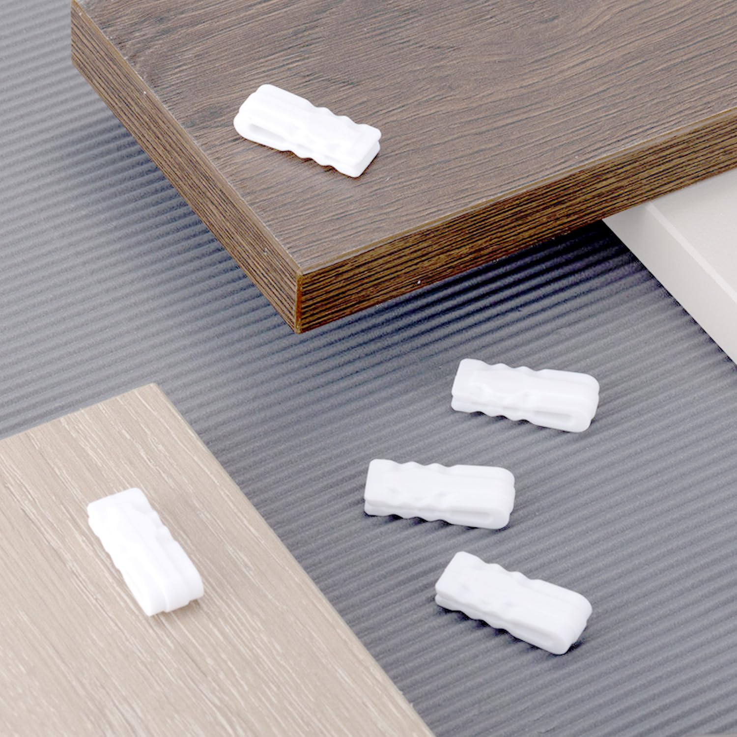 Vacuum compression storage bag clip for space saving
