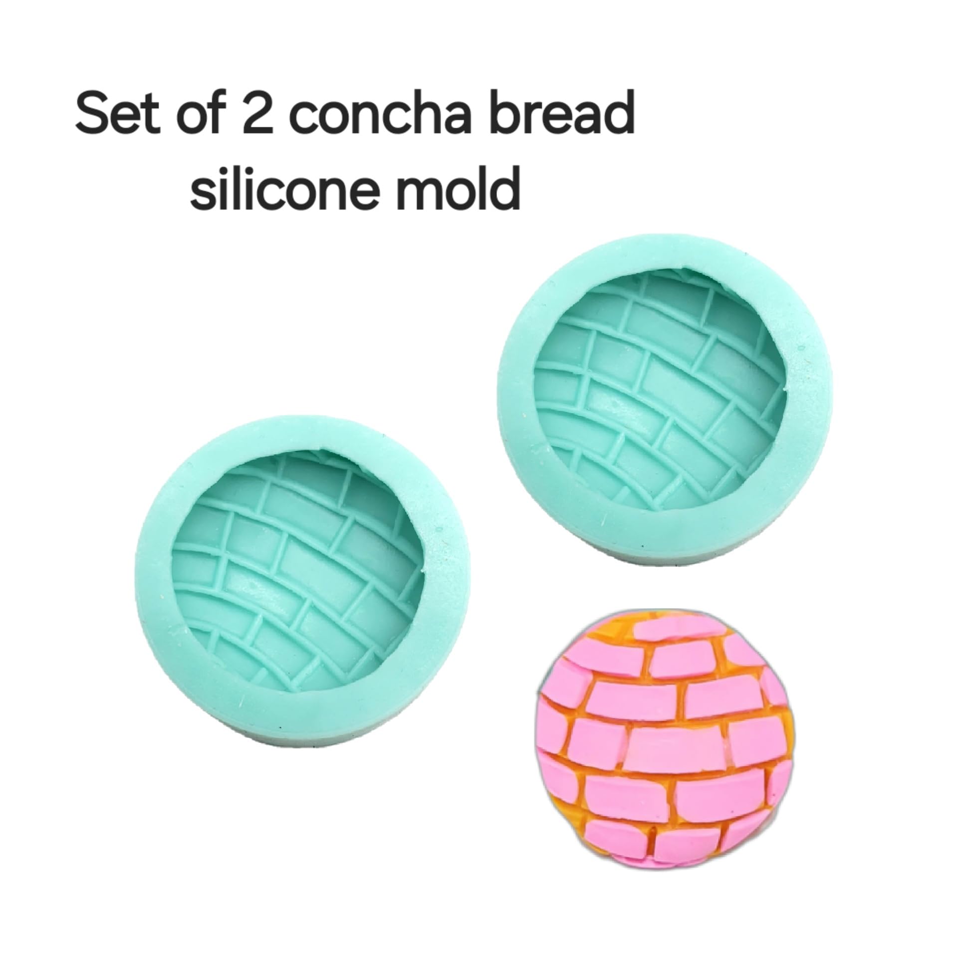Flexible silicone baking mold oven safe up to 395F for crafting