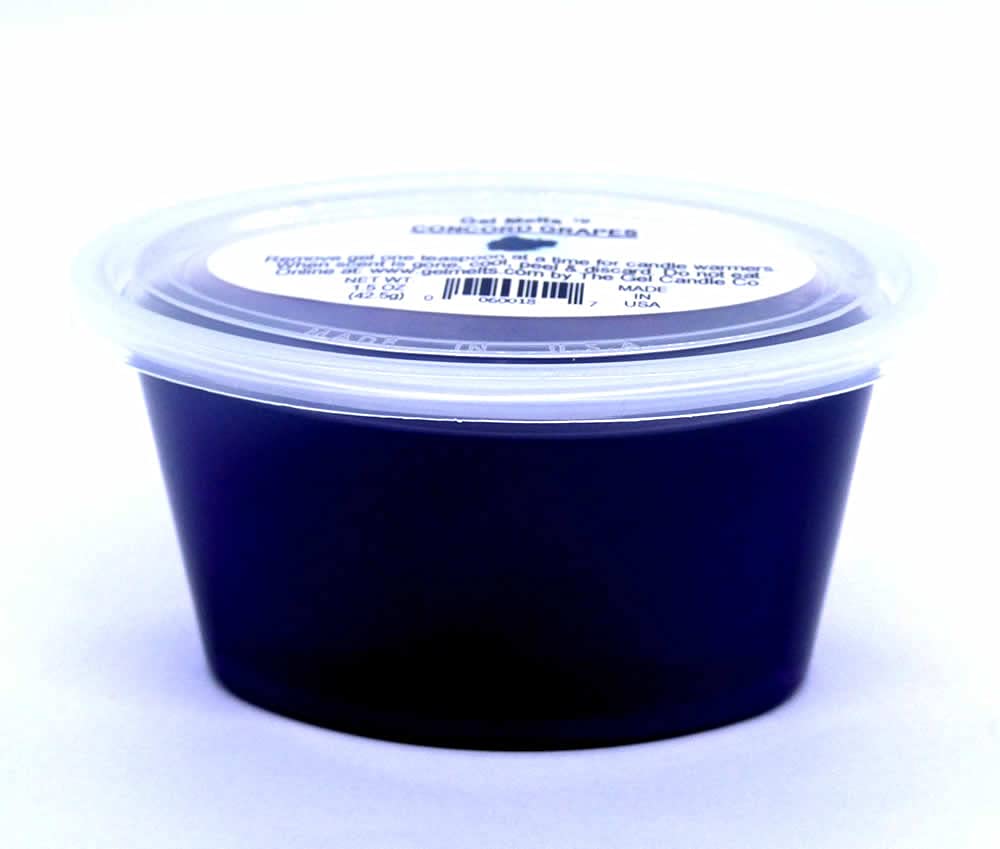 Grapes scented gel melts for warmers and burners