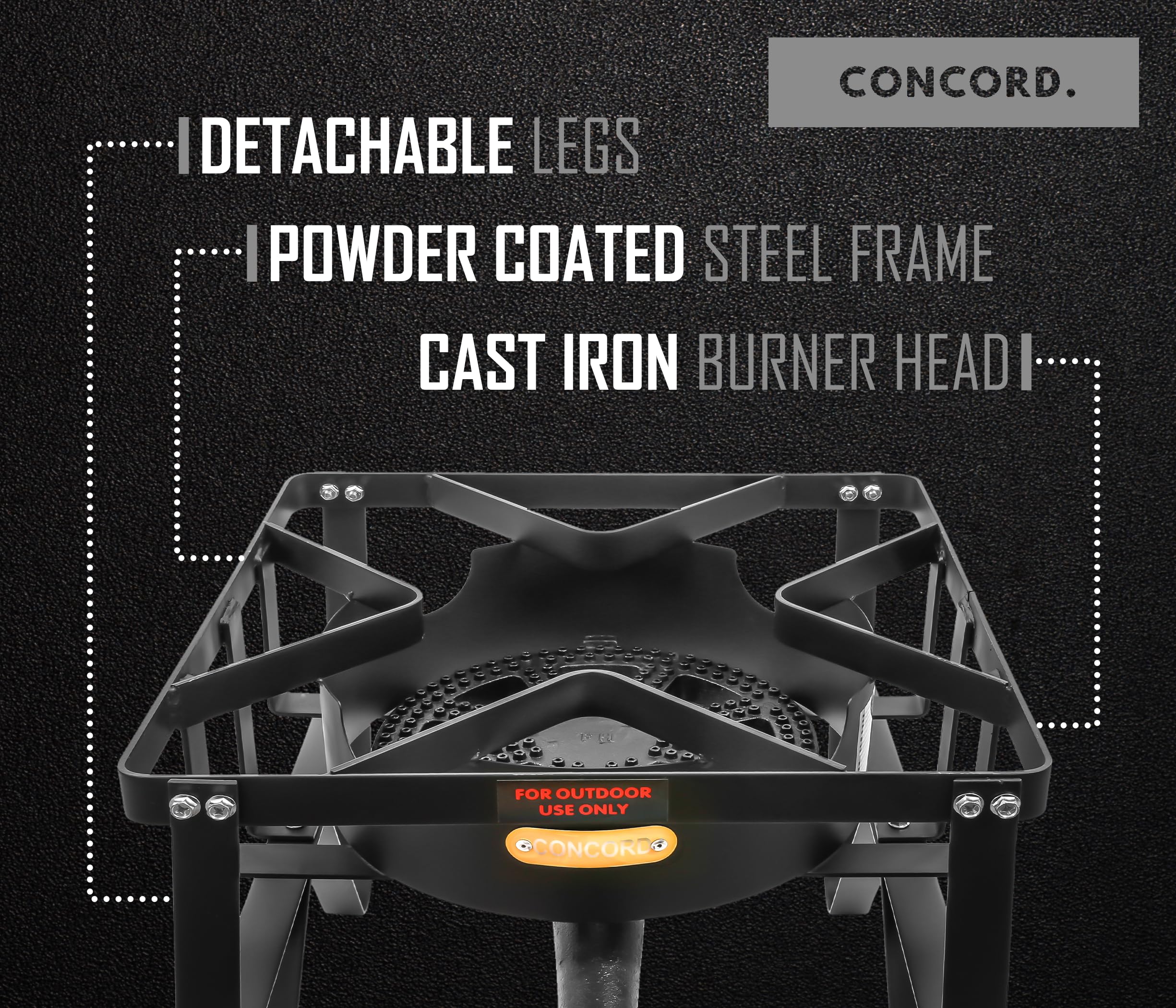 Concord Banjo Burner 200000 BTU output