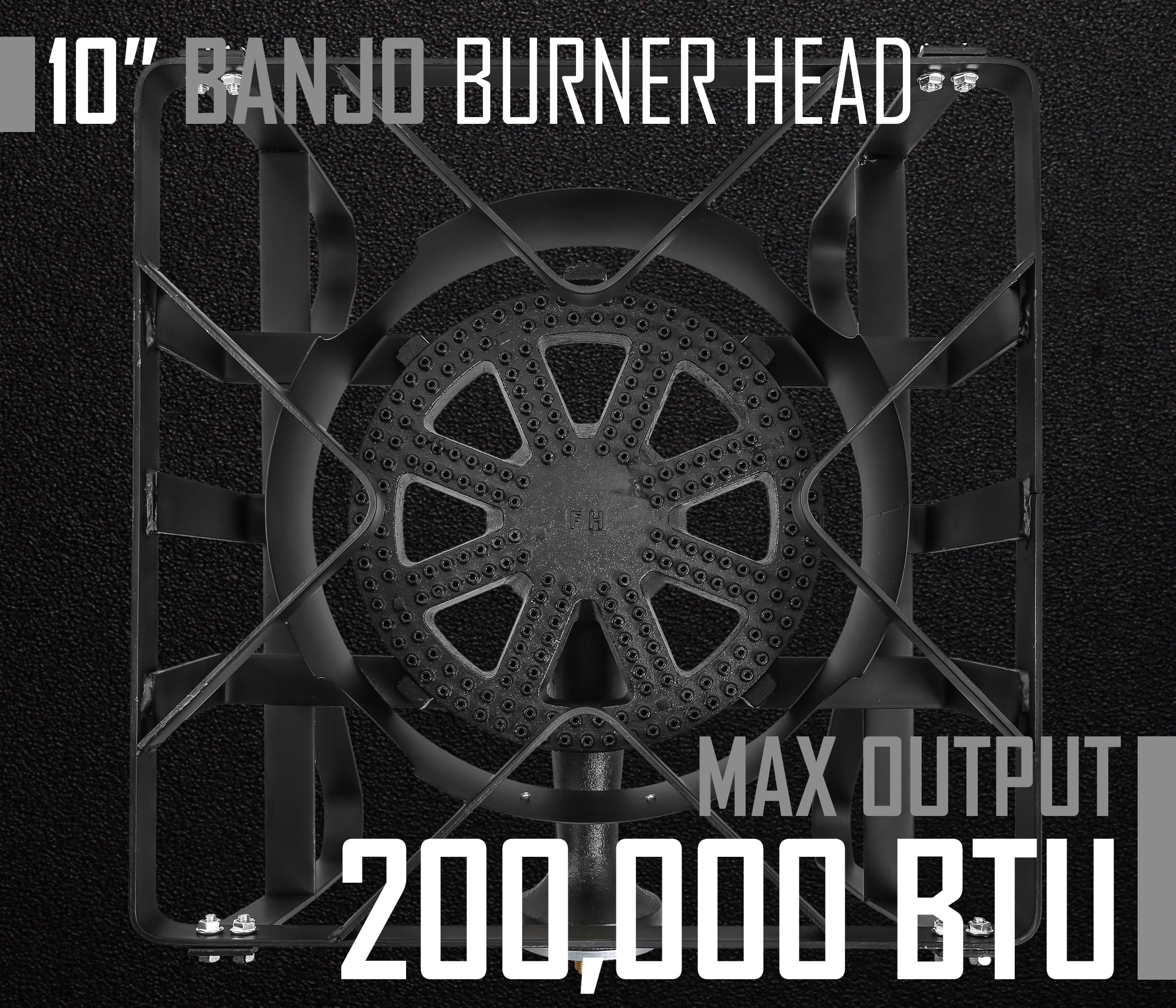 Concord Deluxe Banjo Burner 10 inch head