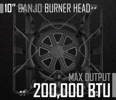 Concord Deluxe Banjo Burner 10 inch head