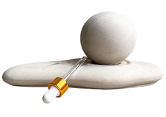 Concrete essential oil diffuser sphere image