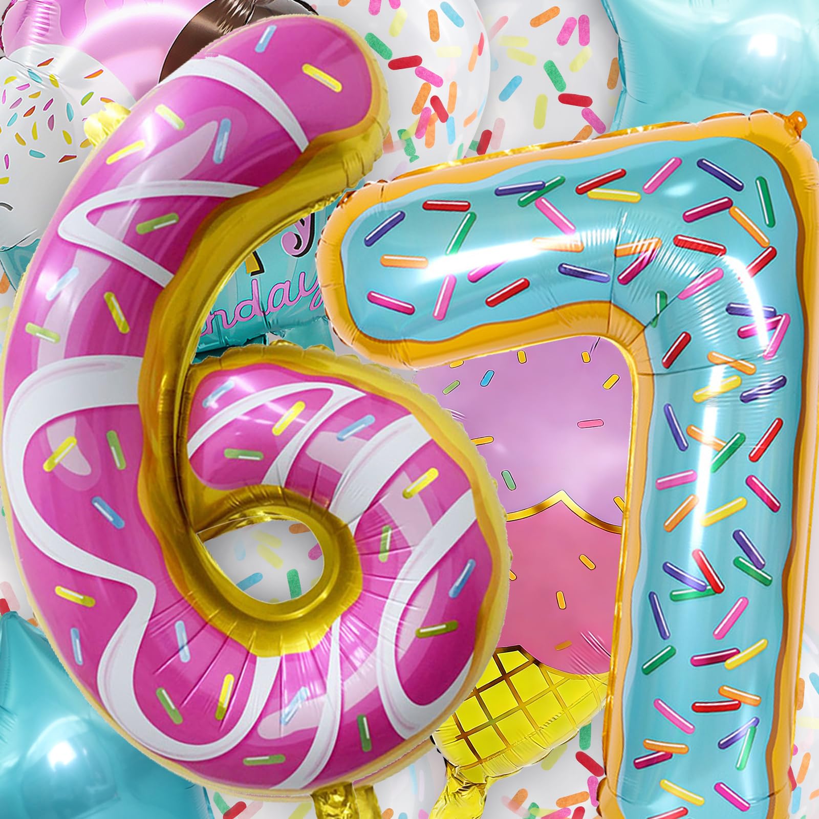 latex confetti balloons included in the kit