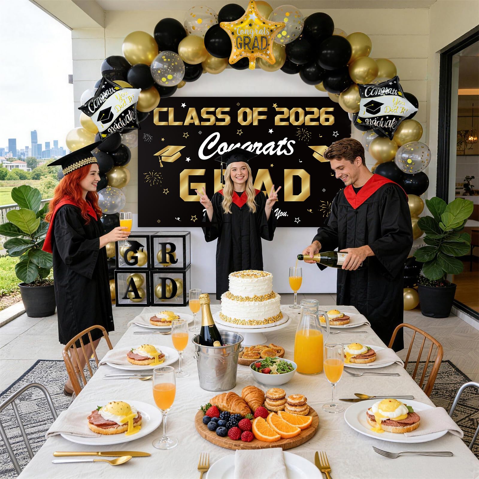 Congrats Grad party decor set