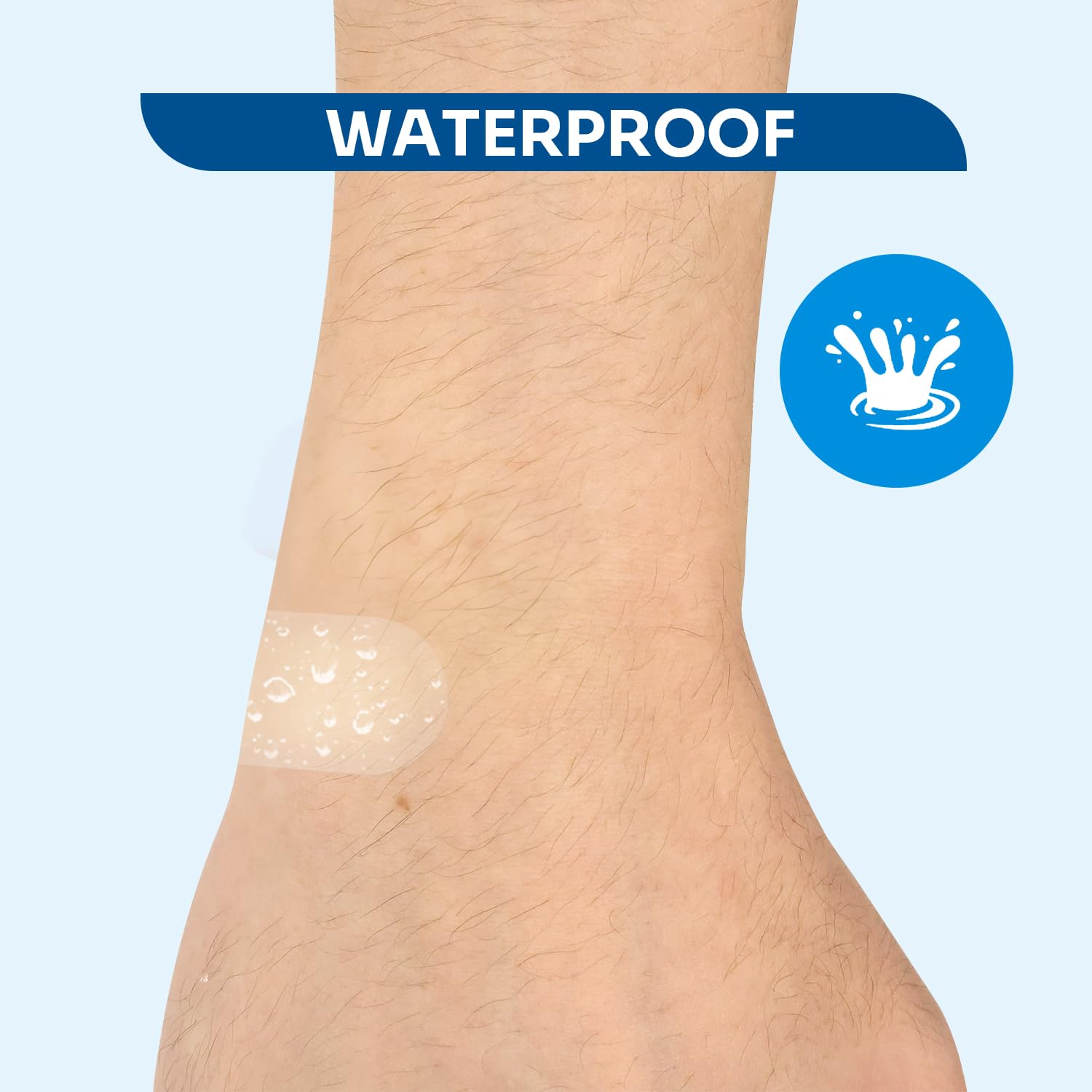 Cushioning protection provided by Conkote bandages