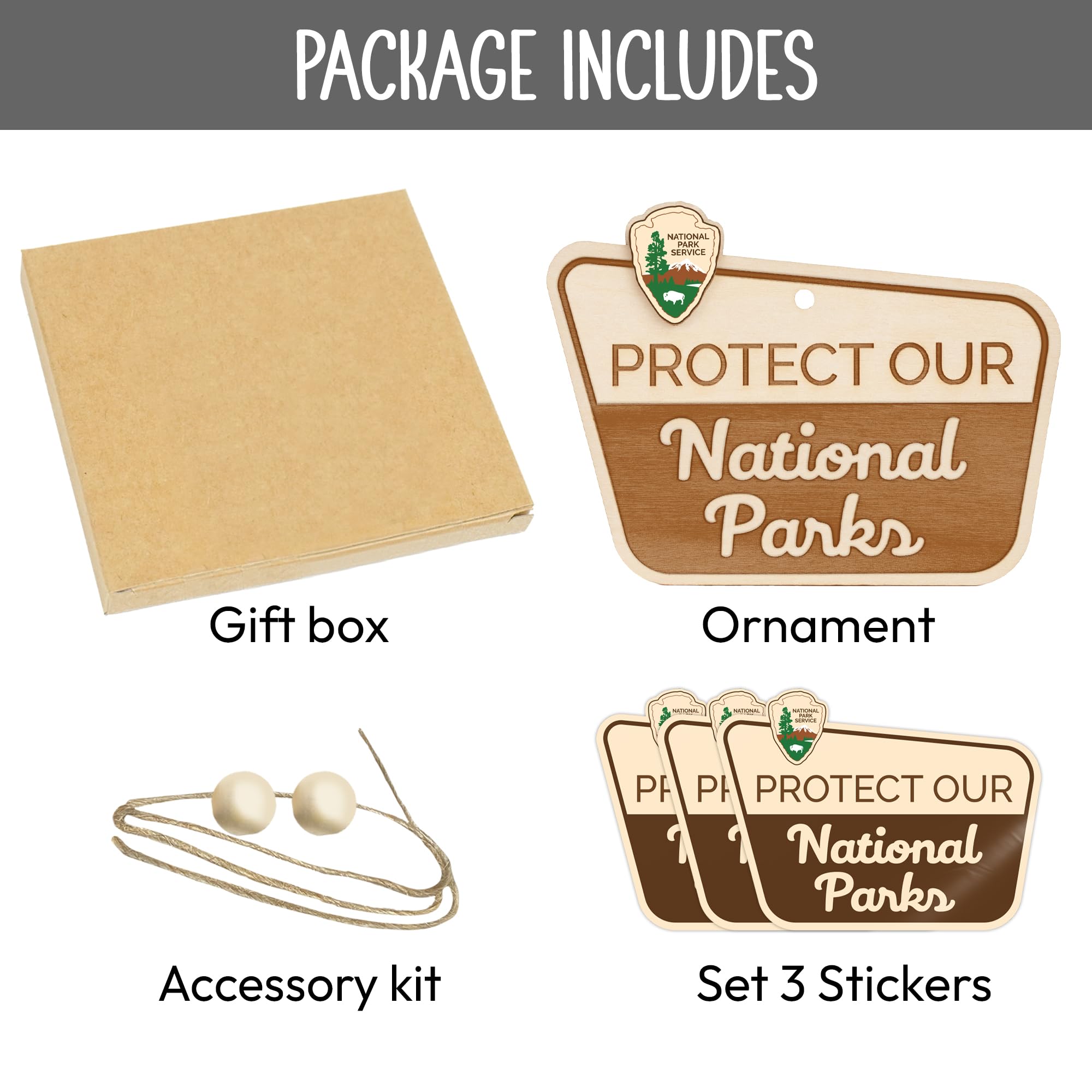 Conservation gift packaging for outdoor enthusiasts