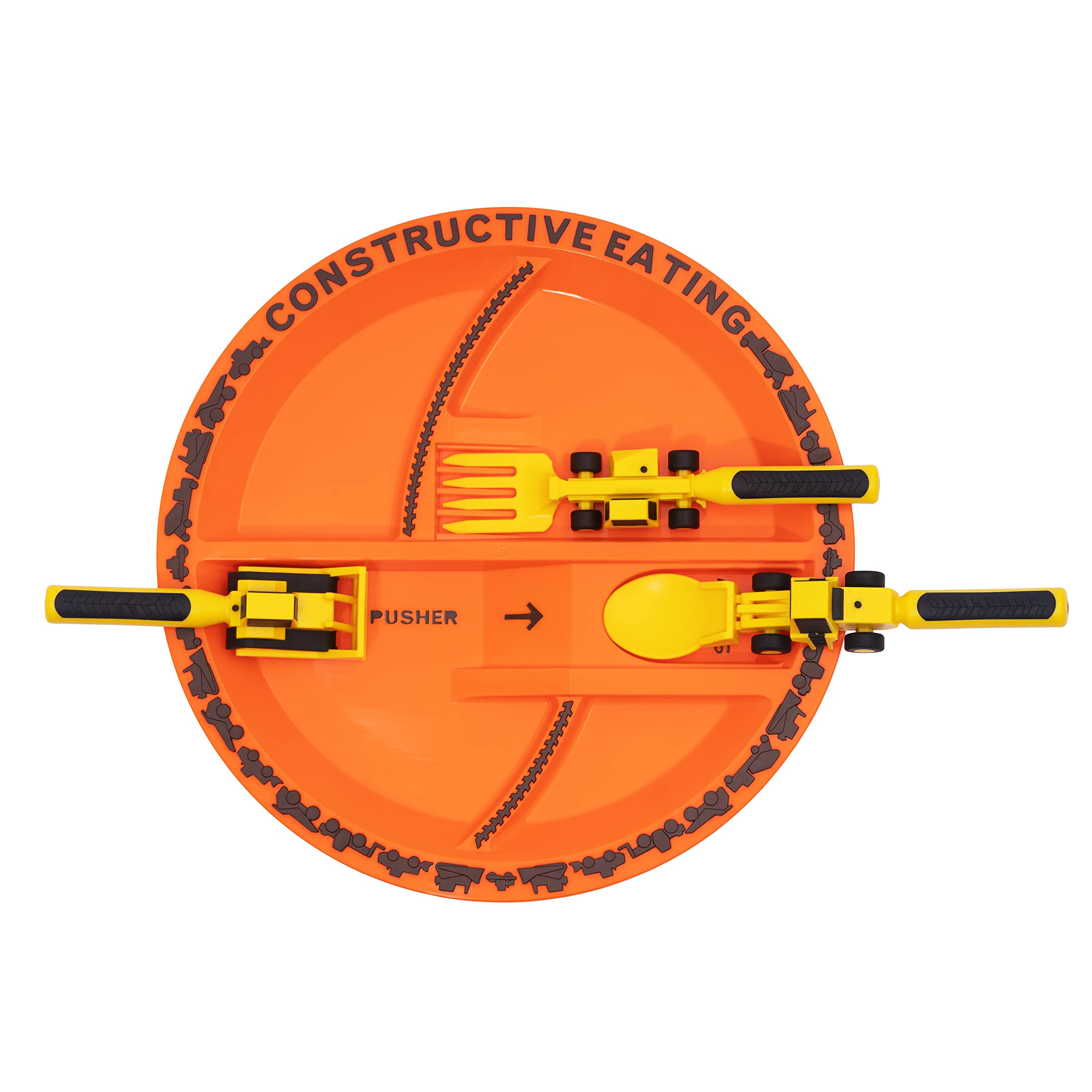 Construction plate set endorsed by medical professionals