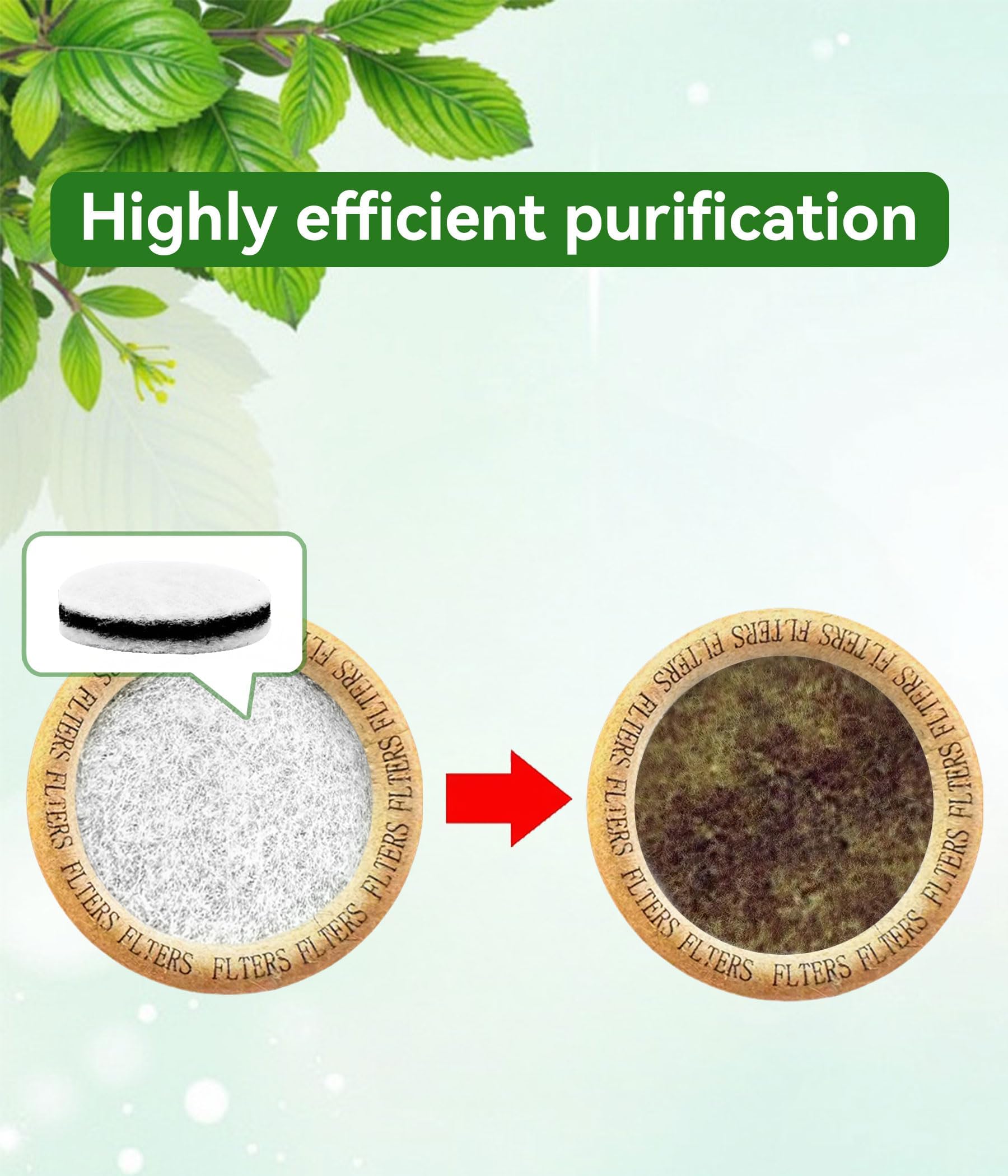 Contactless hygiene design for filter replacement